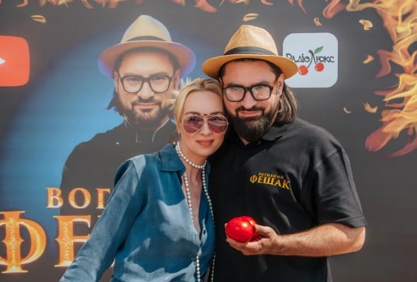 Євген Фешак із колишньою дружиною