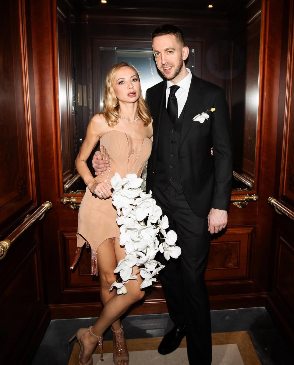 Ірина Сопонару з чоловіком