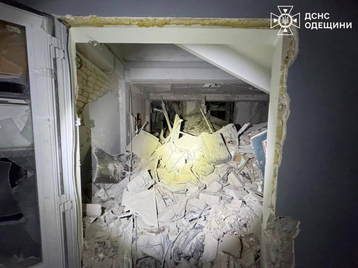 Удар по Одеській та Харківській областях Удар по Одеській та Харківській областях