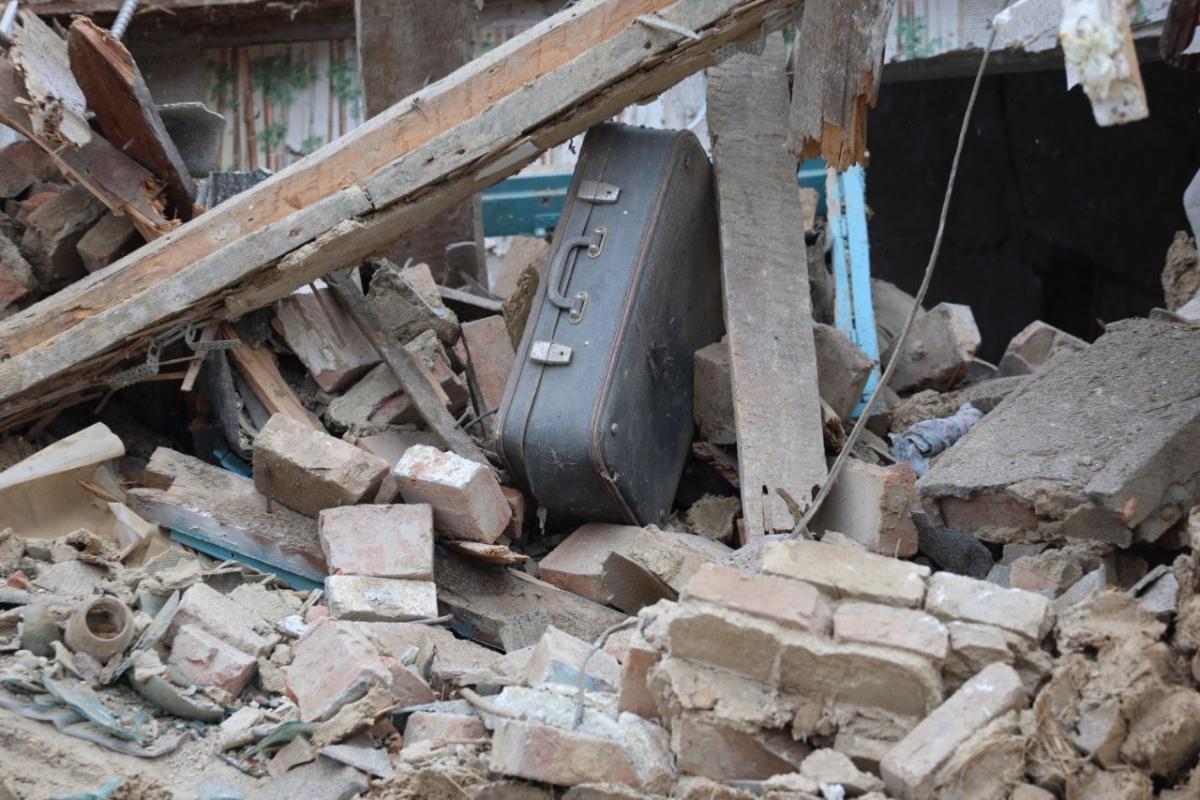 Последствия российского удара по Умани 26 декабря