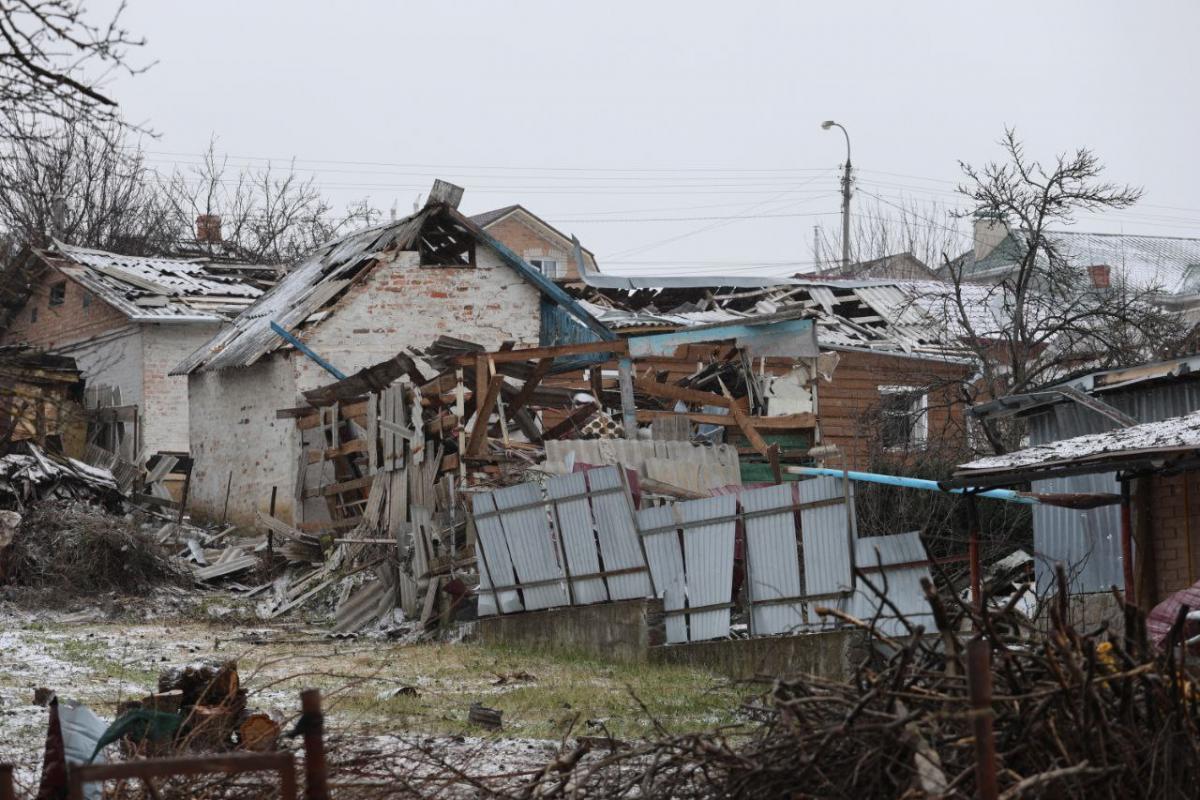 Последствия российского удара по Умани 26 декабря