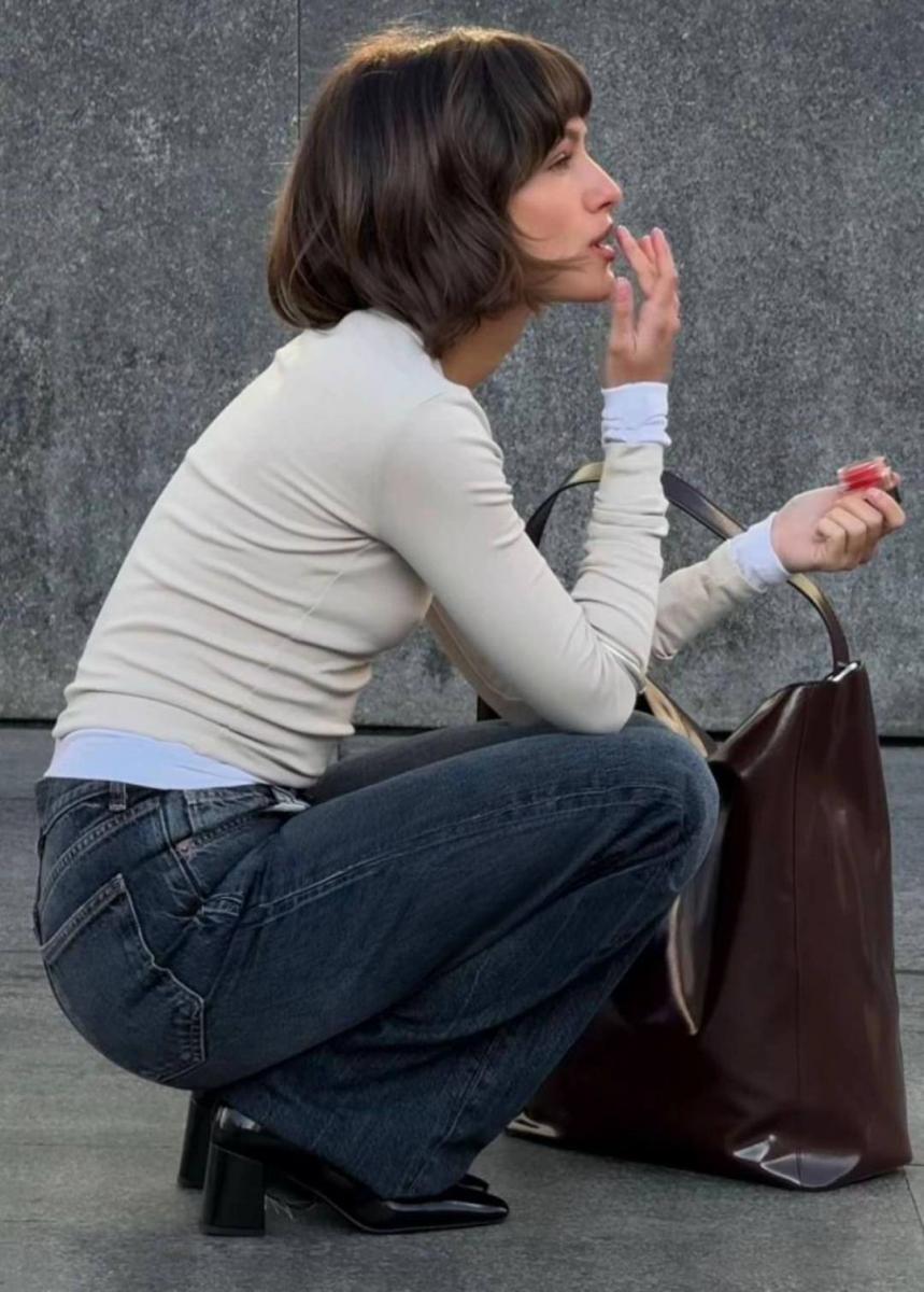 Образ в стилі Frugal Chic