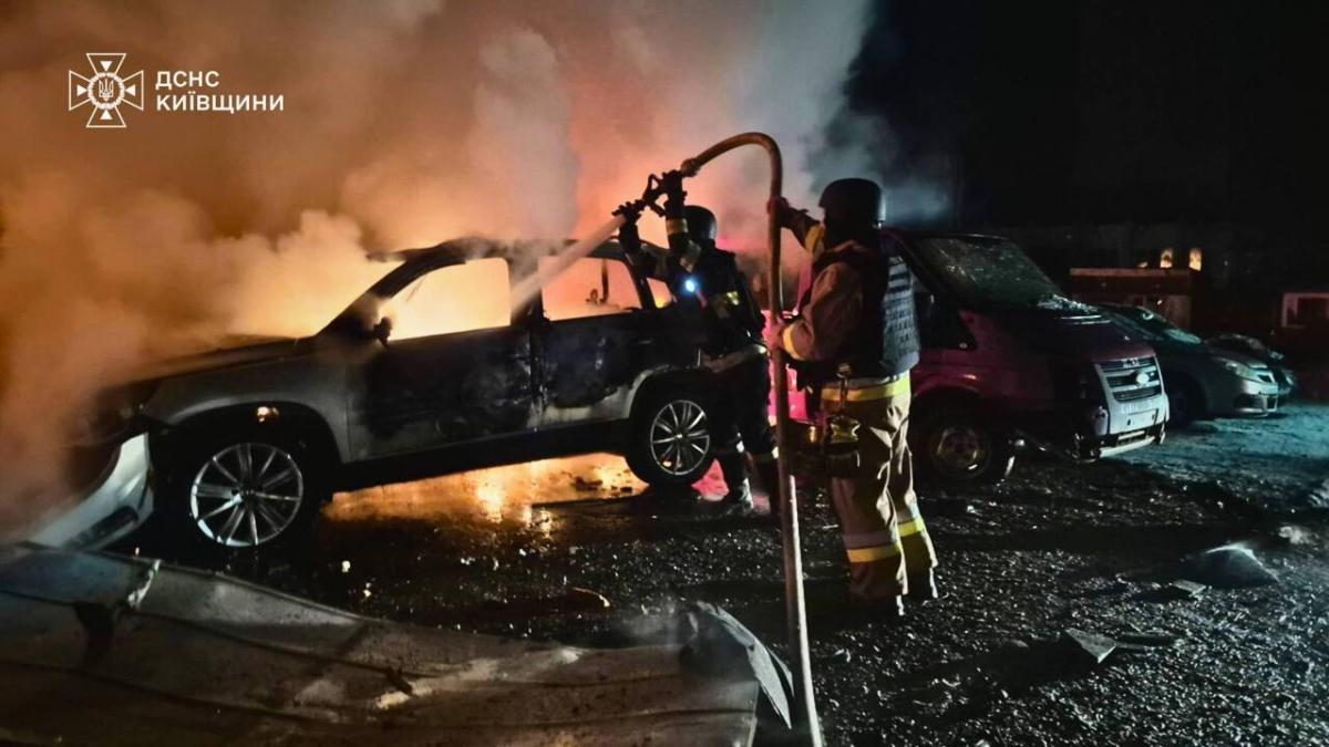 Удар РФ по Київщині 27 грудня