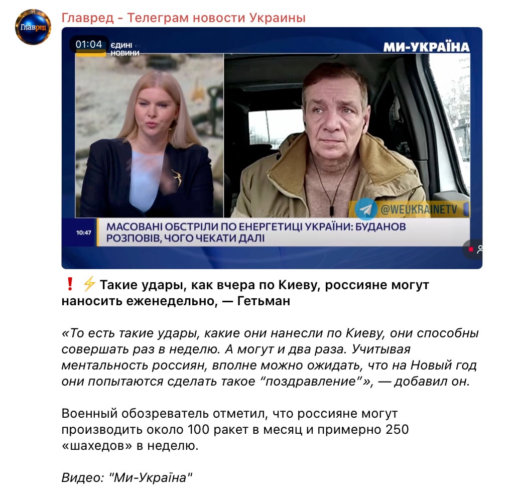 Росіяни можуть завдати масованого удару на Новий рік: яке місто під загрозою
