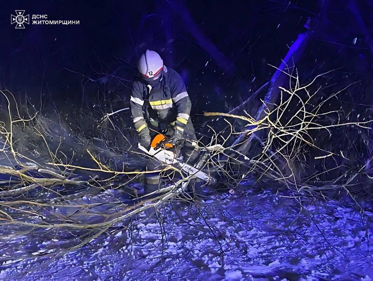 Наслідки негоди в Житомирській області