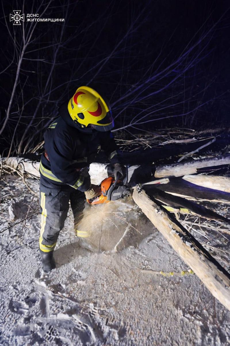 Наслідки негоди в Житомирській області