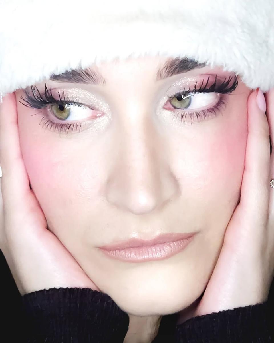 новорічний макіяж