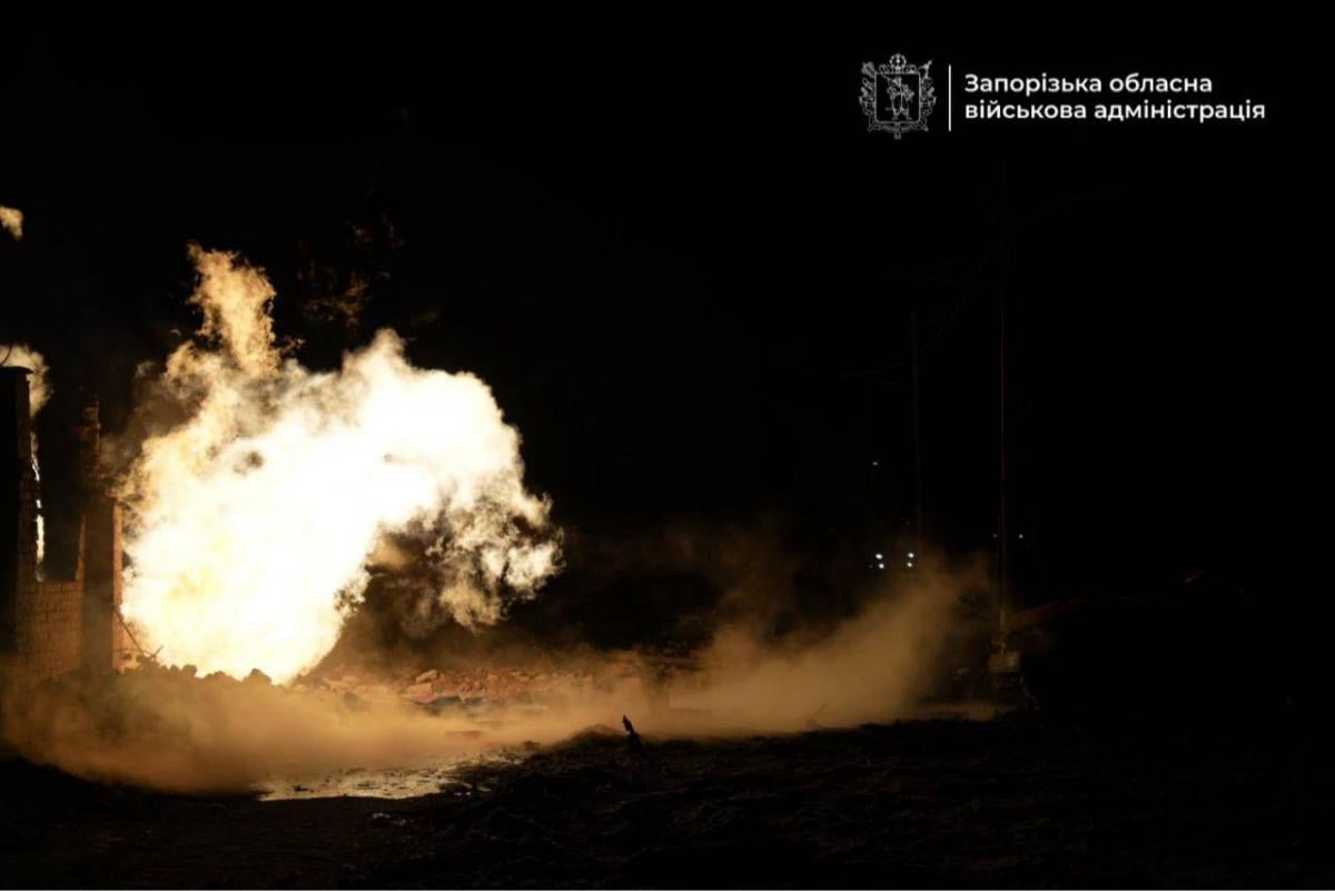 Удар по Запоріжжю 30 грудня