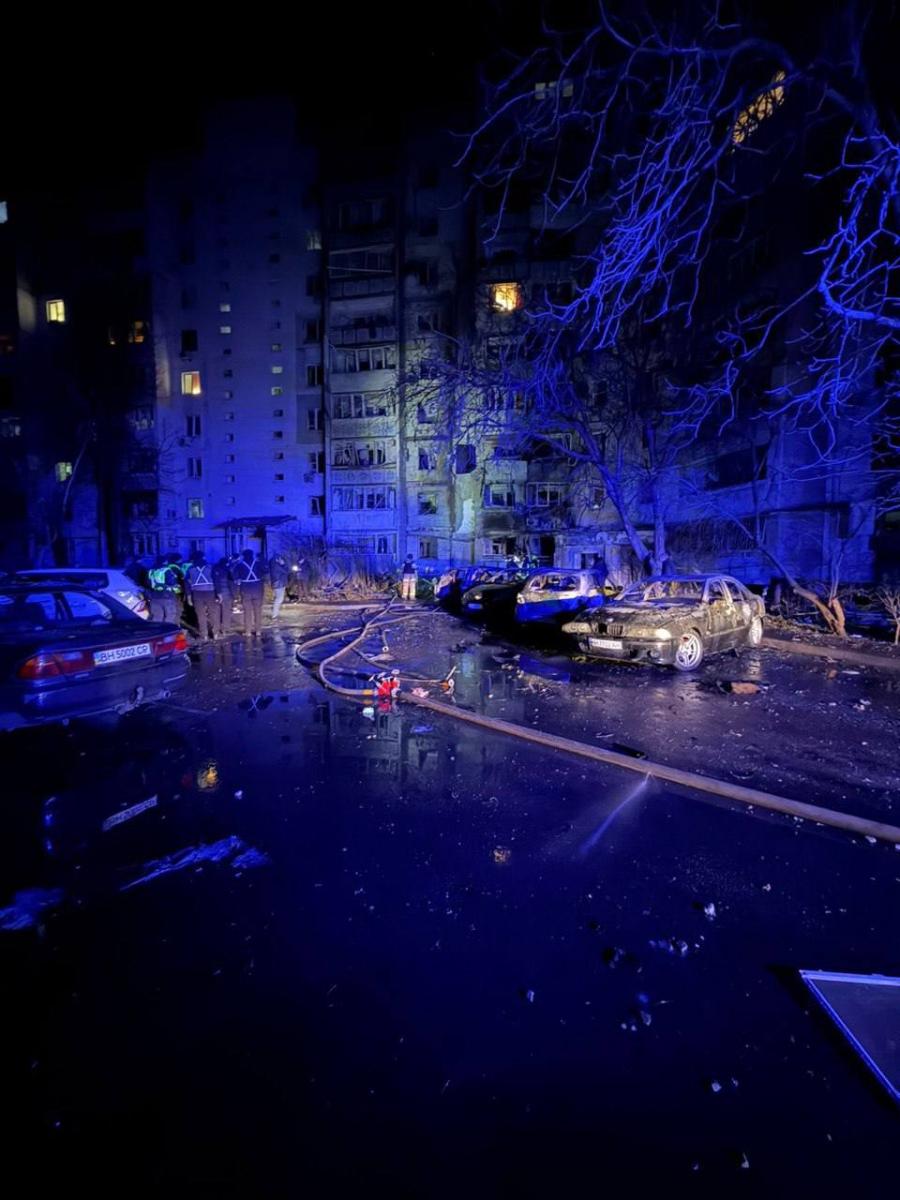 Атака на Одеську область в ніч проти 31 грудня 2025