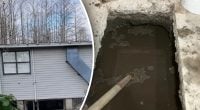 Под полом дома - целая река: мужчина во время ремонта обнаружил лужу под бетоном