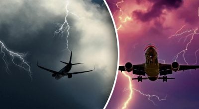 Что происходит, когда молния попадает в самолет: бортпроводник рассказал о пережитом