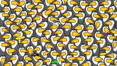 Головоломка для мегамозків: лише одиниці знайдуть пінгвіна за 30 секунд