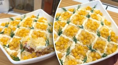 Салат "Ніжний" - рецепт