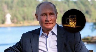 Не пиво і не горілка: які спиртні напої п’є Путін і чому