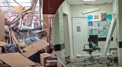 У Херсоні росіяни обстріляли перинатальний центр У Херсоні росіяни обстріляли перинатальний центр