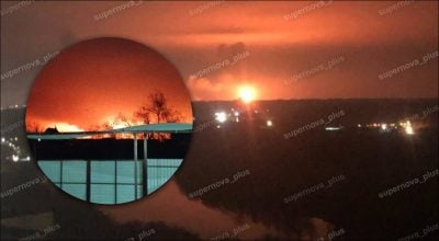 Вибухи та пожежі в РФ 