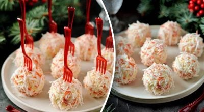 Закуска из крабовых палочек - рецепт Закуска из крабовых палочек - рецепт