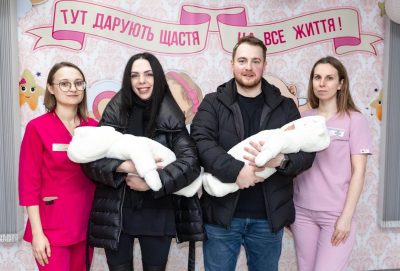Софія Хлябич народила двійню Софія Хлябич народила двійню