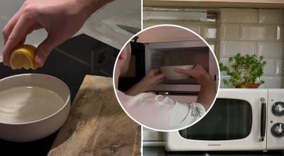 Чем помыть микроволновку внутри - как почистить микроволновку лимоном Чем помыть микроволновку внутри - как почистить микроволновку лимоном