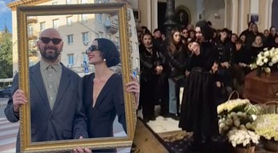 Родители Михаила Клименка на похоронах обратились к жене Родители Михаила Клименка на похоронах обратились к жене