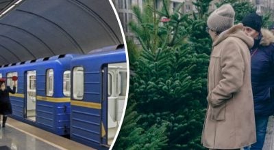 Чи можна перевозити ялинку в київському метро Чи можна перевозити ялинку в київському метро