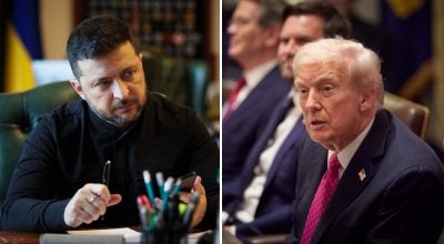 Трамп, Зеленский