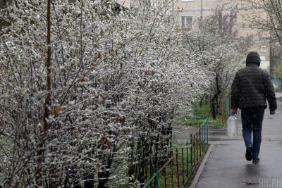 зима, погода