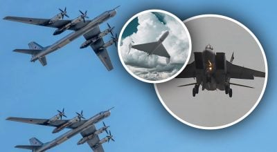 МиГ-31, Ту-95, дрон МиГ-31, Ту-95, дрон