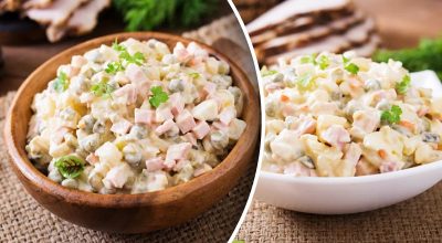 Новогодний салат - рецепт Новогодний салат - рецепт