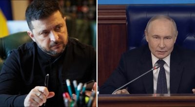 Зеленсьский, Путін Зеленсьский, Путін