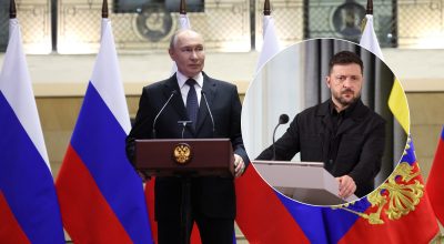 Путин, Зеленский