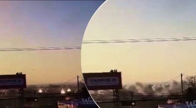 За секунду куча взрывов: РФ влупила кассетным "Искандером" по мосту, последствия критические