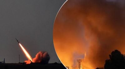 РФ ударила баллистикой по портовой инфраструктуре Одесской области/ / Коллаж: Главред, фото: скриншот, kpszsu