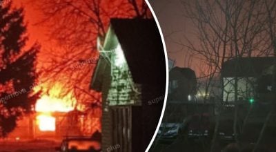 Взрывы, длительная детонация и вспышки в небе: РФ мощно атаковали беспилотники