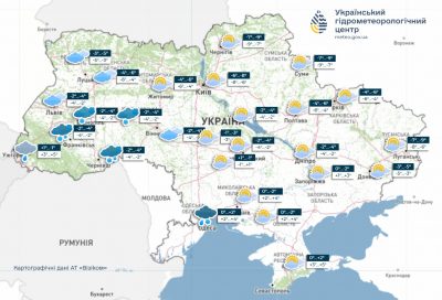 Погода 23 грудня Погода 23 грудня