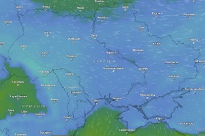 Прогноз погоди в Україні на 26 грудня / фото: Windy Прогноз погоди в Україні на 26 грудня / фото: Windy