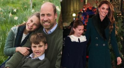 Принц Вільям і Кейт Міддлтон із принцесою Шарлоттою