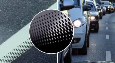 Для чого потрібні чорні точки на склі в автомобілі