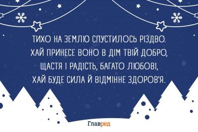 Привітання з Різдвом: теплі слова та красиві картинки
