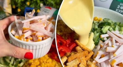 Без капли майонеза: рецепт шикарного салата на Новый год