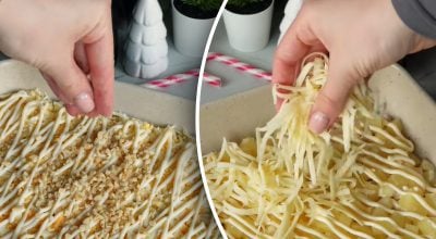 салат с ананасом