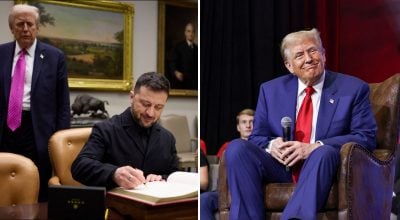 Донадьд Трамп, Зеленский