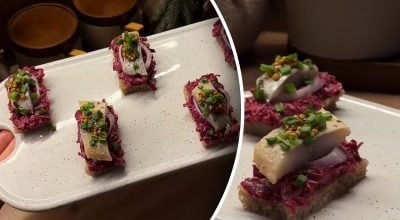 Бутерброды с селедкой