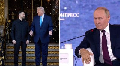 Зеленський, Трамп, Путін 