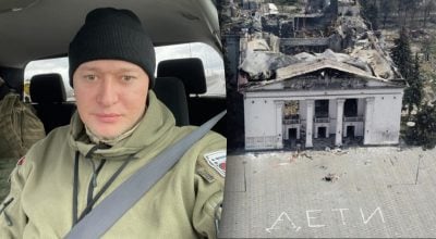 Андрій Хливнюк про Маріупольський драмтеатр Андрій Хливнюк про Маріупольський драмтеатр