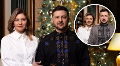 Зеленський із дружиною привітали українців із Новим роком Зеленський із дружиною привітали українців із Новим роком