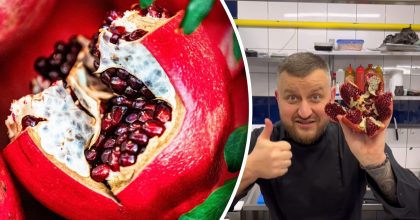 20 секунд і можна їсти: кухар показав найкращий спосіб швидко почистити гранат