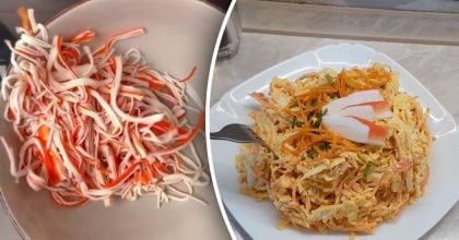 Четыре продукта и праздничное блюдо на столе: рецепт бюджетного салата на Новый год