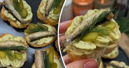 Самая вкусная закуска на Новый год: интересный рецепт бутербродов со шпротами