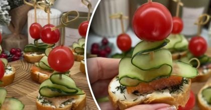 Новорічна закуска "Ялинки": рецепт найпростішої страви на шпажках за 5 хвилин